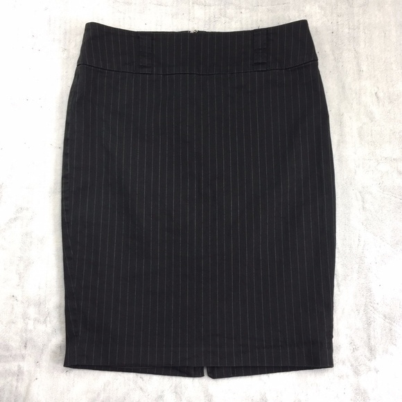 Smart Set Pinstripe Pencil Skirt Sz 5 - Picture 1 of 7